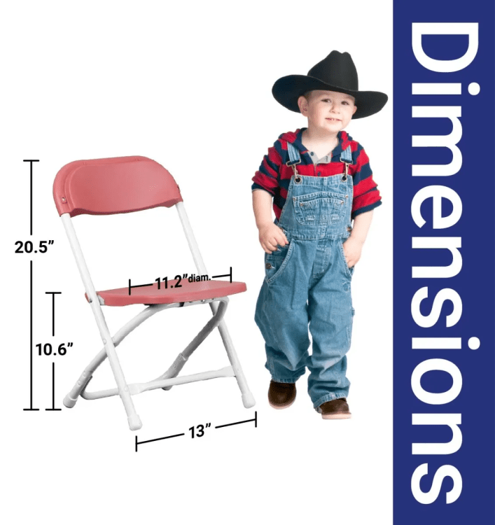 Kids Red Plastic Folding Chair Kids Red Plastic Folding Chair