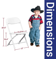 Kids White Plastic Folding Chair Kids White Plastic Folding Chair